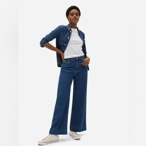 Everlane summer wide leg Jean 28